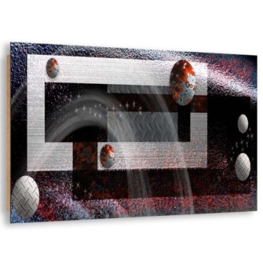 Quadro deco panel, Viaggio nell'ignoto - 120x80