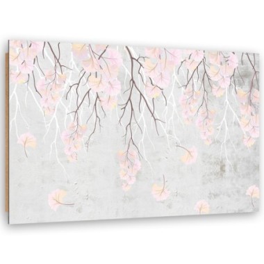 Quadro deco panel, Foglie cadenti - 120x80