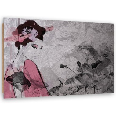 Quadro deco panel, Geisha giapponese - 120x80