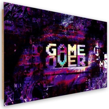 Quadro deco panel, Gioco astratto su iscrizione -...