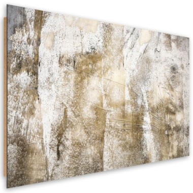 Quadro deco panel, Vintage di astrazione d'oro - 120x80