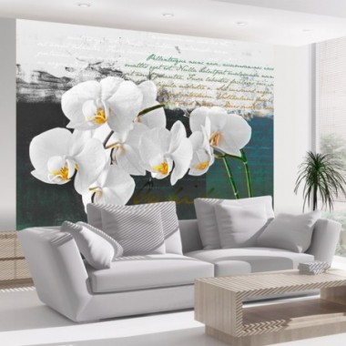 Fotomurale - Orchidea: ispirazione del poeta - 200x154