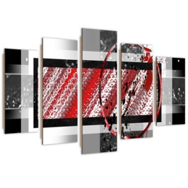 Quadro deco panel 5 parti, Il fascino della...