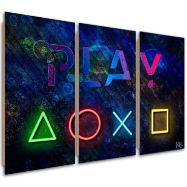 Quadro deco panel 3 paneli, I pulsanti del...