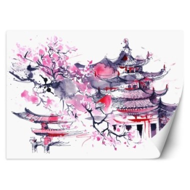 Carta Da Parati, Pagoda giapponese - 350x245