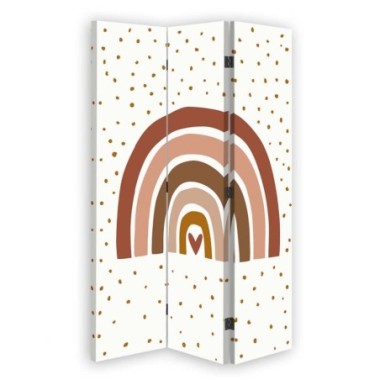 Paravento Lavagna di Sughero, Arcobaleno - 110x170