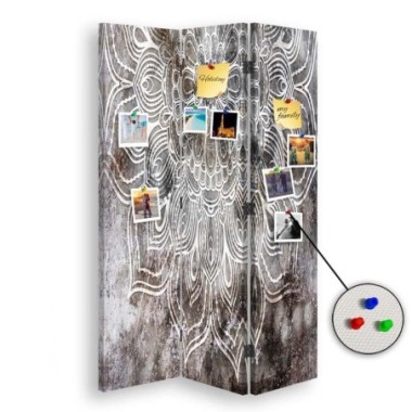 Paravento Lavagna di Sughero, Ornamento orientale -...