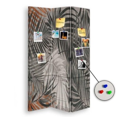 Paravento Lavagna di Sughero, La danza delle foglie...