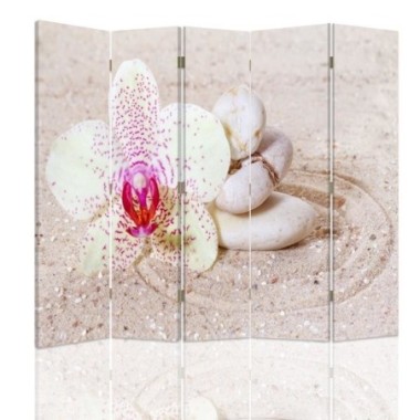 Paravento bilaterale, Sabbia zen - 180x170