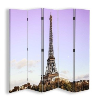 Paravento bilaterale 360, Torre Eiffel contro il...