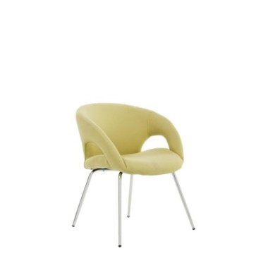 Pensacola
Sedia attesa imbottita con braccioli, giallo