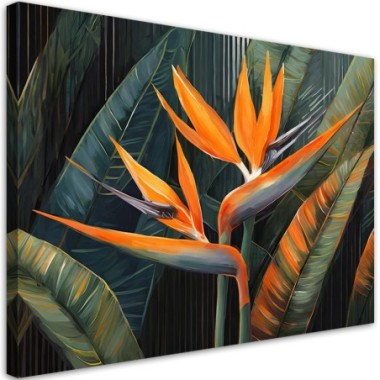 Quadro su tela, Piante botaniche - 60x40