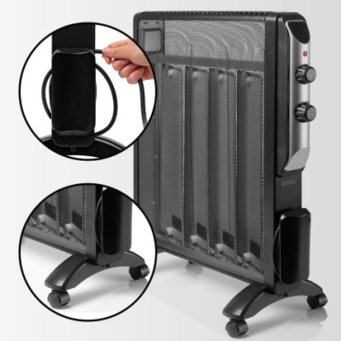 GIULIETTA RADIATORE ELETTRICO CON PANNELLO IN MICA...