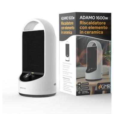 ADAMO RISCALDATORE CON ELEMENTO IN CERAMICA 1600 W