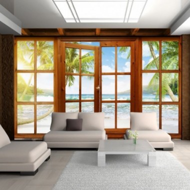 Fotomurale adesivo - Un momento di piacere - 196x140