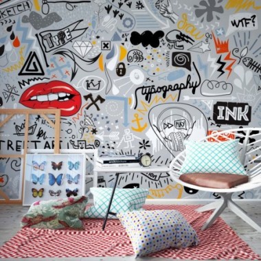 Fotomurale - Flusso di pensiero - 200x140