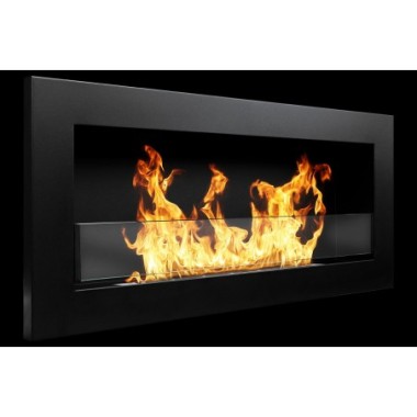 Camino a bioetanolo da parete o incasso Livorno Nero...