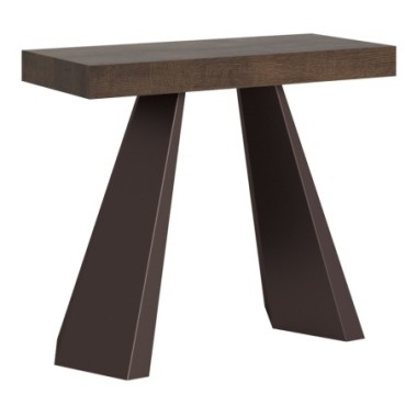 Consolle allungabile 90x40/300 cm Diamante Noce...