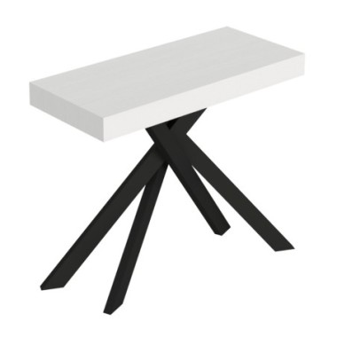 Consolle allungabile 90x40/300 cm Saki bianco...