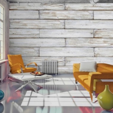 Fotomurale - Intreccio di legno - 200x140