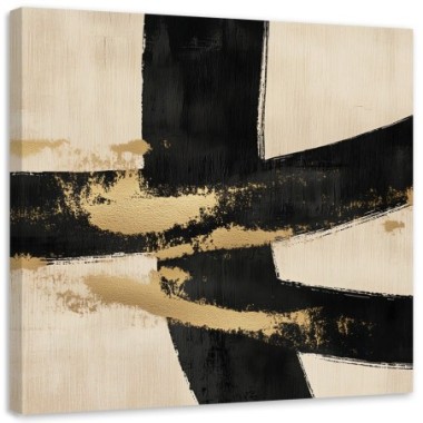 Quadro su tela, Arte astratta Beige Loft industriale...
