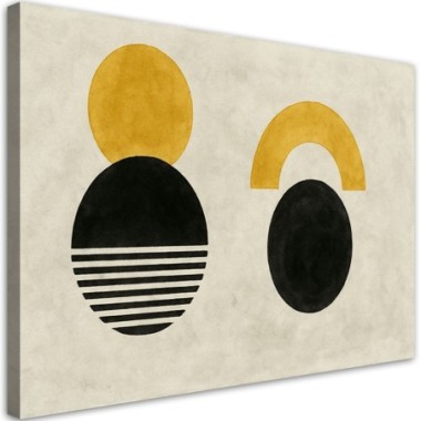 Quadro su tela, Astrattismo geometrico Minimalismo -...