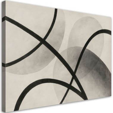 Quadro su tela, Astrattismo geometrico Pastelli - 90x60