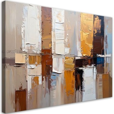 Quadro su tela, Astrattismo imitazione pittura nei...