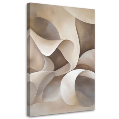 Quadro su tela, Astratto Linee minimaliste - 70x100