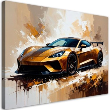 Quadro su tela, Auto sportiva - 60x40