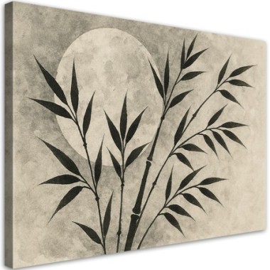 Quadro su tela, Bambà¹ Minimalismo Monocromatico...