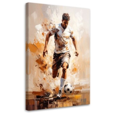 Quadro su tela, Calciatore - 40x60