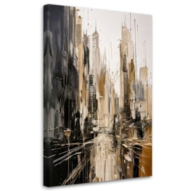 Quadro su tela, Città  Paesaggio moderno...