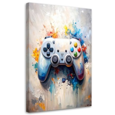 Quadro su tela, Console Gamepad Controller - 80x120