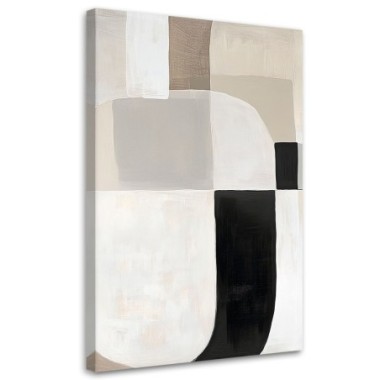 Quadro su tela, Forme astratte Minimalismo - 80x120