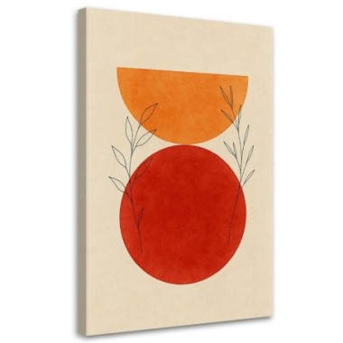 Quadro su tela, Forme geometriche astratte...