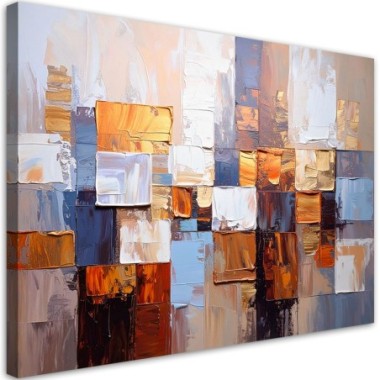 Quadro su tela, Imitazione colorata della pittura -...