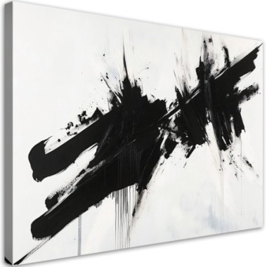 Quadro su tela, Loft industriale Astratto Bianco e...