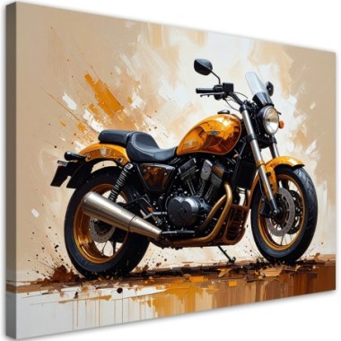 Quadro su tela, Moto sportiva - 90x60