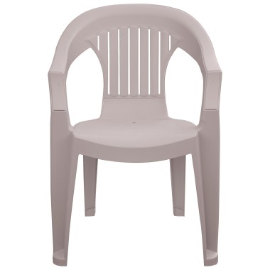 POLTRONA COMODA IMPILABILE USO DOMESTICO COLORE JUTA