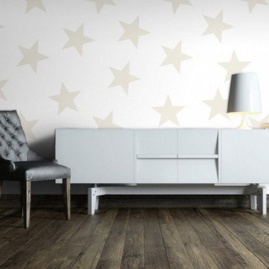Fotomurale - Beige Star - 150x105