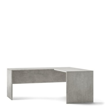 SCRIVANIA ANGOLARE DX L180 IN KIT