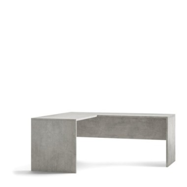 SCRIVANIA ANGOLARE SX L180 IN KIT