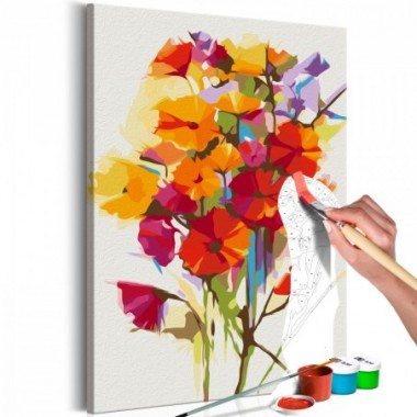 Quadro fai da te - Summer Flowers - 40x60