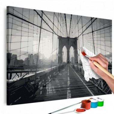 Quadro fai da te - New York Bridge - 60x40