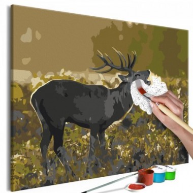 Quadro fai da te - Deer on Rut - 60x40