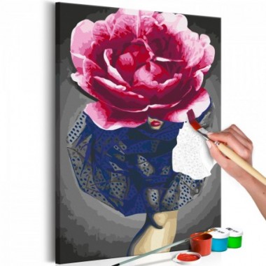 Quadro fai da te - Flower Girl - 40x60
