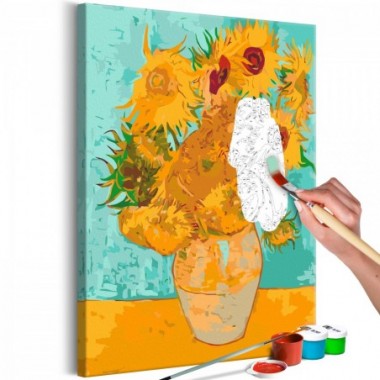 Quadro fai da te - Van Gogh's Sunflowers - 40x60