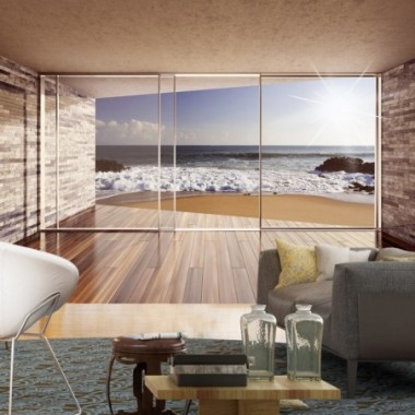 Fotomurale - Meeting at the Sea - 150x105