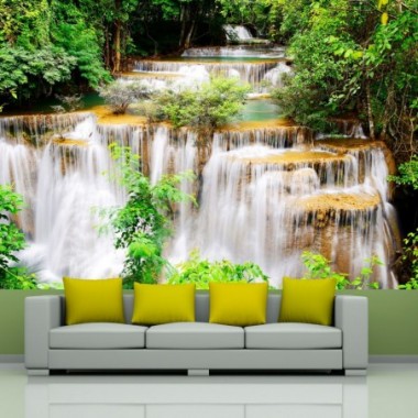 Fotomurale - Cascata tailandese - 150x105
